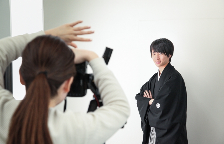 スタジオ家族撮影