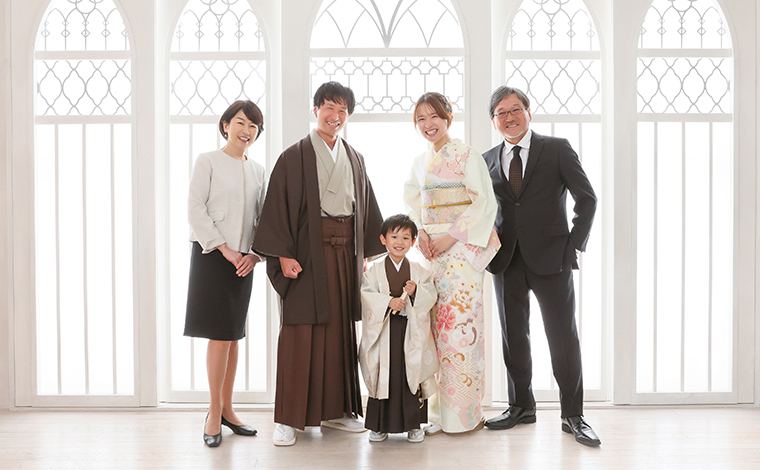 らかんスタジオで思い出に残る素敵な七五三のお祝いを