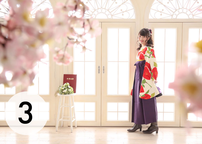 スタジオ撮影のイメージ