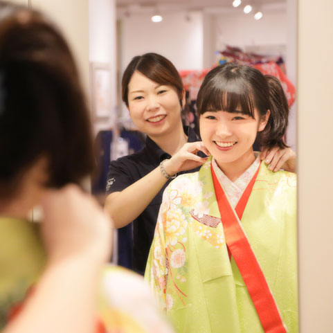 着付・ヘアセットのイメージ