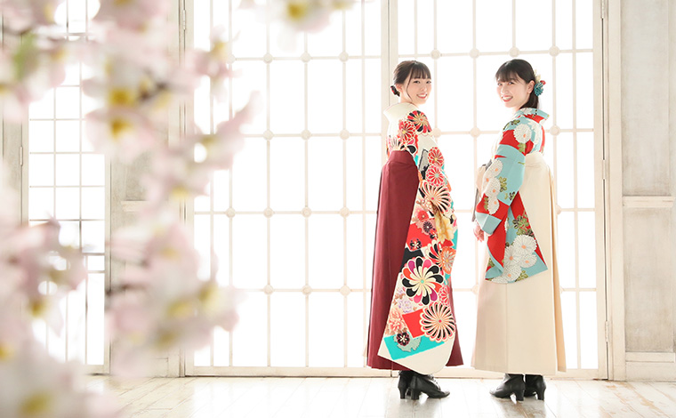 袴を美しく着付けて卒業式を迎えよう