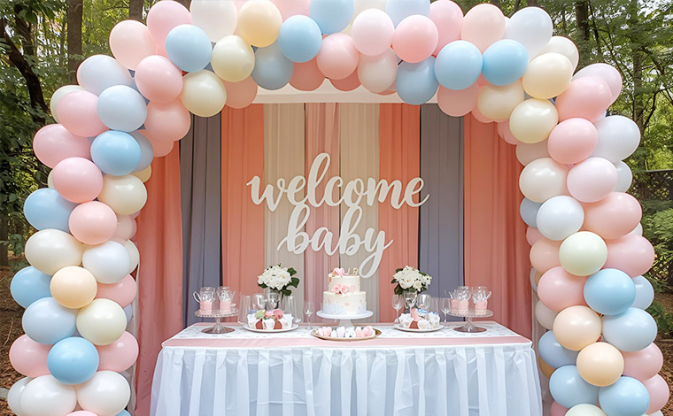 ベビーシャワーとは?いつどこで行うの?