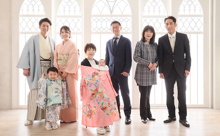 お宮参り撮影のイメージ