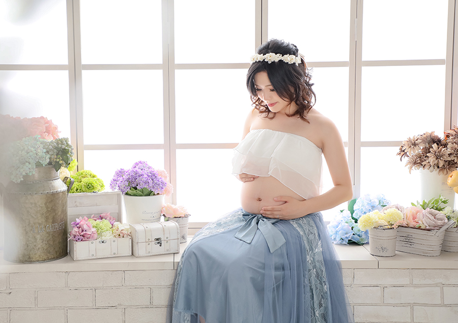 雰囲気の素敵ならかんさんでマタニティフォトを撮ることに決めました