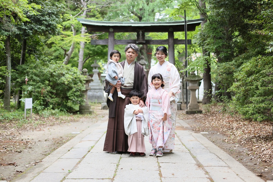 春日部八幡神社でのロケ撮影