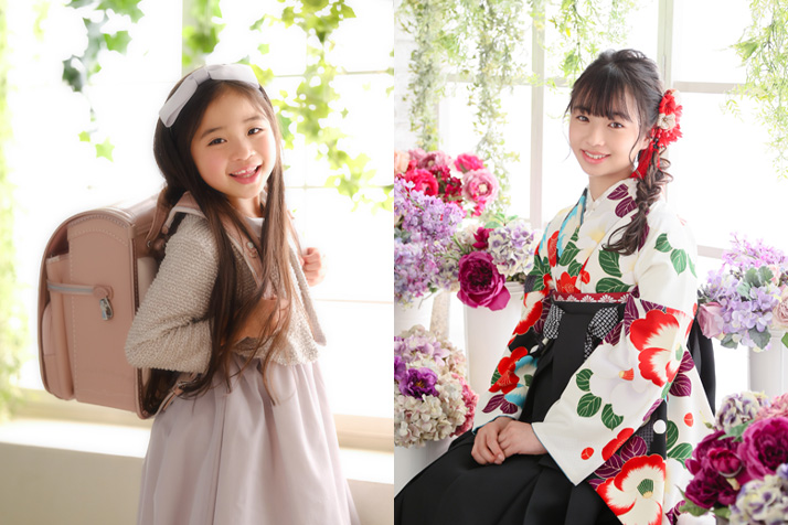 撮影や式当日のトータルサポートの様子