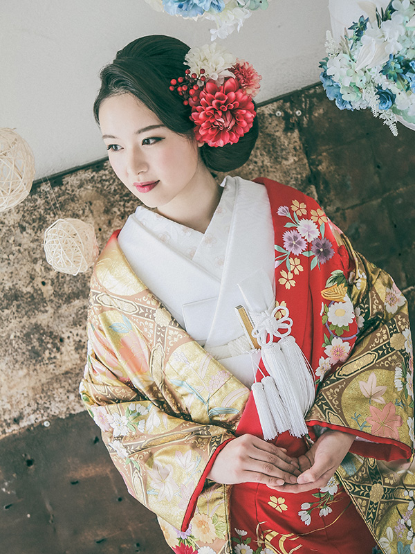 華やかなメイク