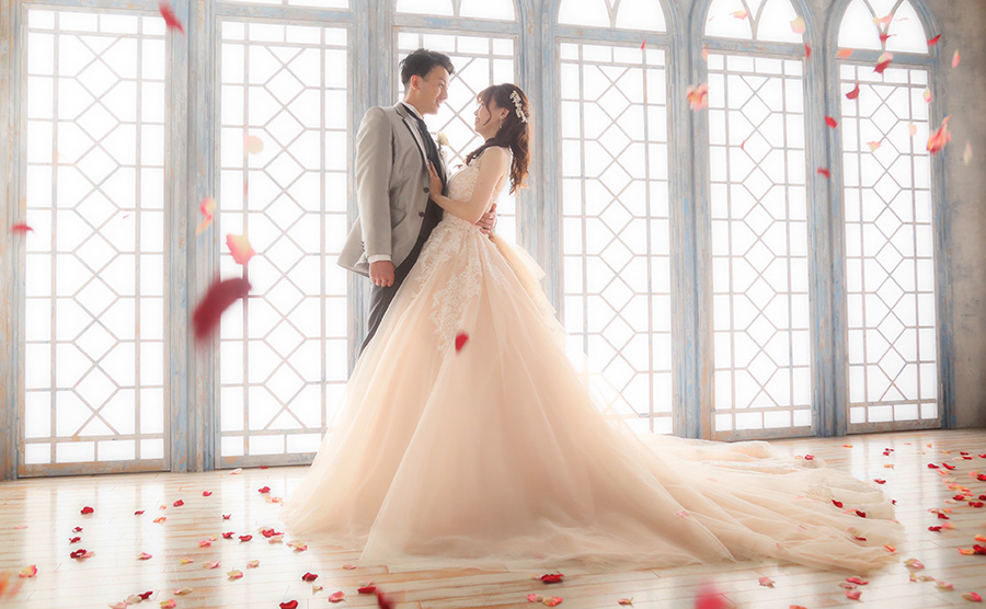 春のウェディングにおすすめの結婚写真