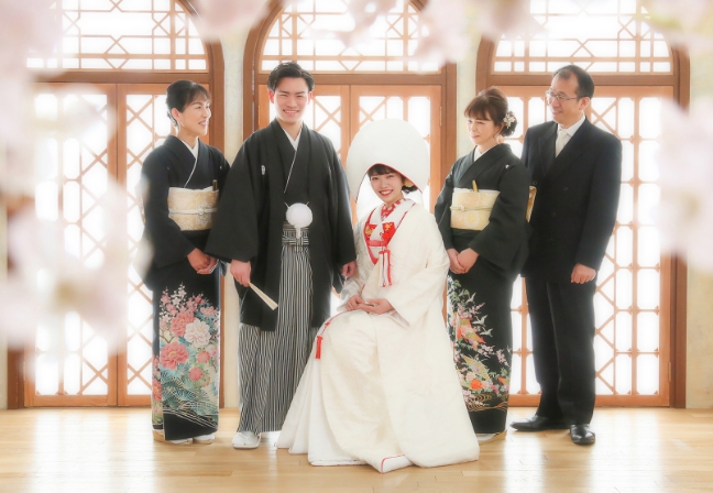 ファミリーウェディングフォト