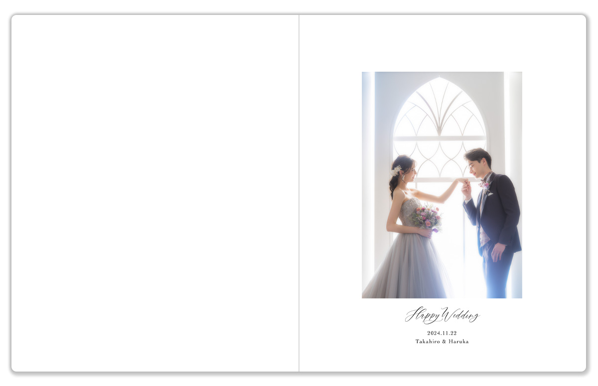 ウェディングアルバム・結婚写真2