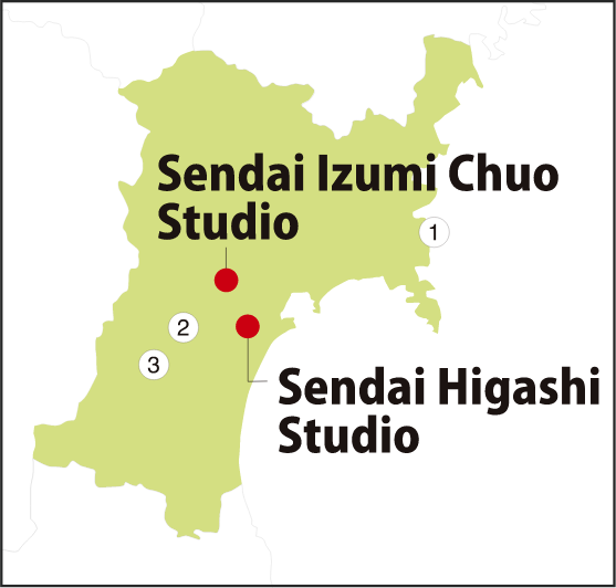 Sendai area
